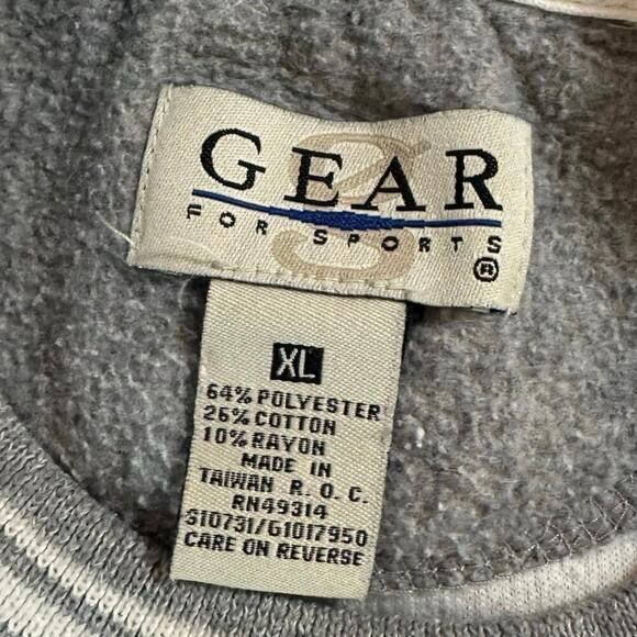 Vtg 90s Gear For Sports Indiana University Crewneck Sweatshirt Size XL Academia - Picture 7 of 9